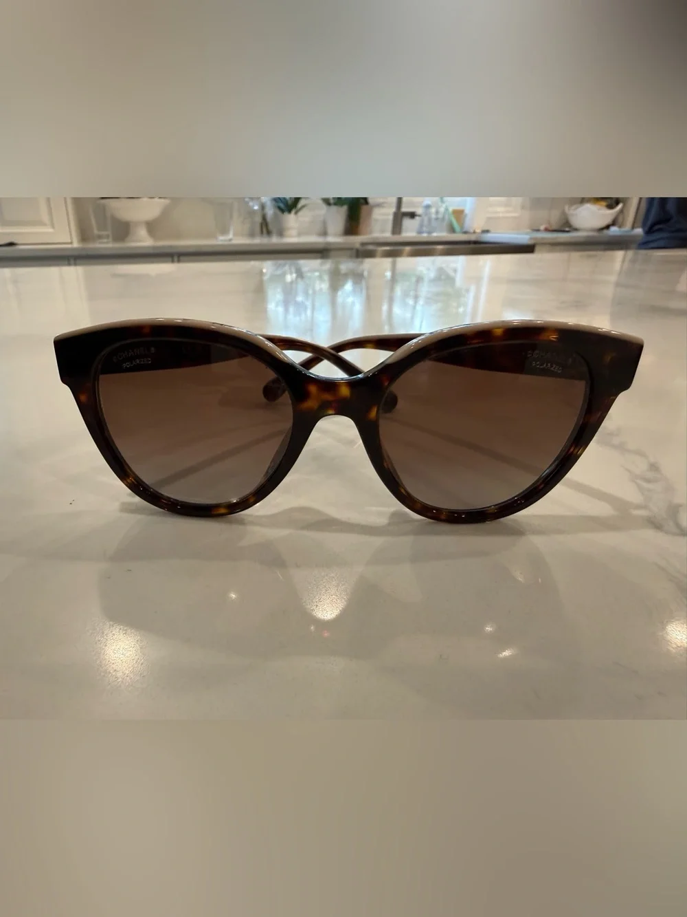 CHANEL butterfly CC polarized Sunglasses style ch5414 OS